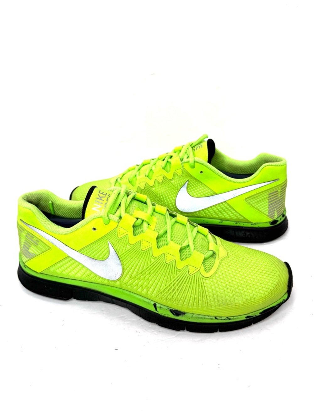 Nike Free Trainer 3.0 Flash Lime Reflect Silver Black Mens' 553684-303 Size 11.5